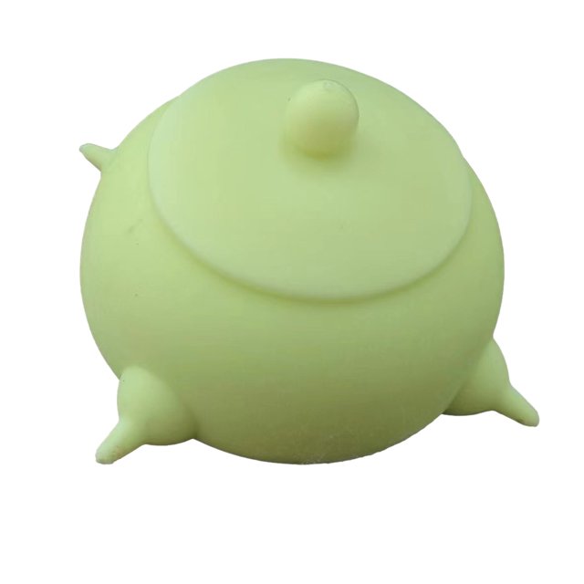 Greeniant Alimentador de leche para cachorros reutilizable, tazón de alimentación portátil de silicona para mascotas para múltiples Type3 NO3