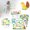 White, variant on Stickers,Decal For Toddlers Boys & Girls Cartoon Decal With Stickers Toddler Sticker Decal For Kids Decal For Toilet