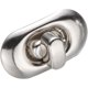 thumbnail image 1 of Bolso de mano elíptico oso de fresa 12 Uds con cerradura atornillada plata, 1 of 5