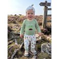 thumbnail image 5 of RUINIXCW Western Baby Boy Cowboy Outfit My First Rodeo Newborn Baby Boy Hospital Coming Home Clothes Infant Highland Cow Print Long Sleeve Romper and Pants Hat Set, 5 of 9