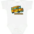 thumbnail image 3 of Inktastic How I Roll School Bus Boys or Girls Baby Bodysuit, 3 of 5