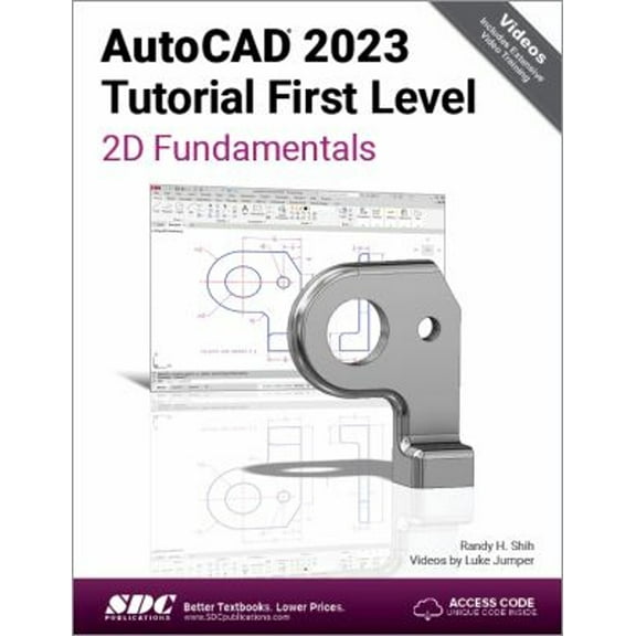 Pre-Owned AutoCAD 2023 Tutorial First Level 2D Fundamentals (Paperback) 9781630575014
