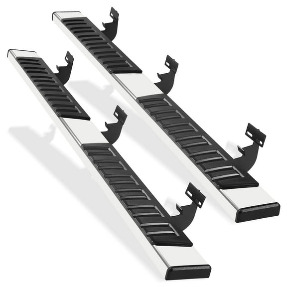 XTWEEX Running Boards Side Step Nerf Bar Fit Dodge 2009-2018 Ram 1500 2019-2023 Ram 1500 Classic Style 2010-2021 Ram 2500 3500 4500 5500 Quad Cab 6 inch Mirror Stainless Steel