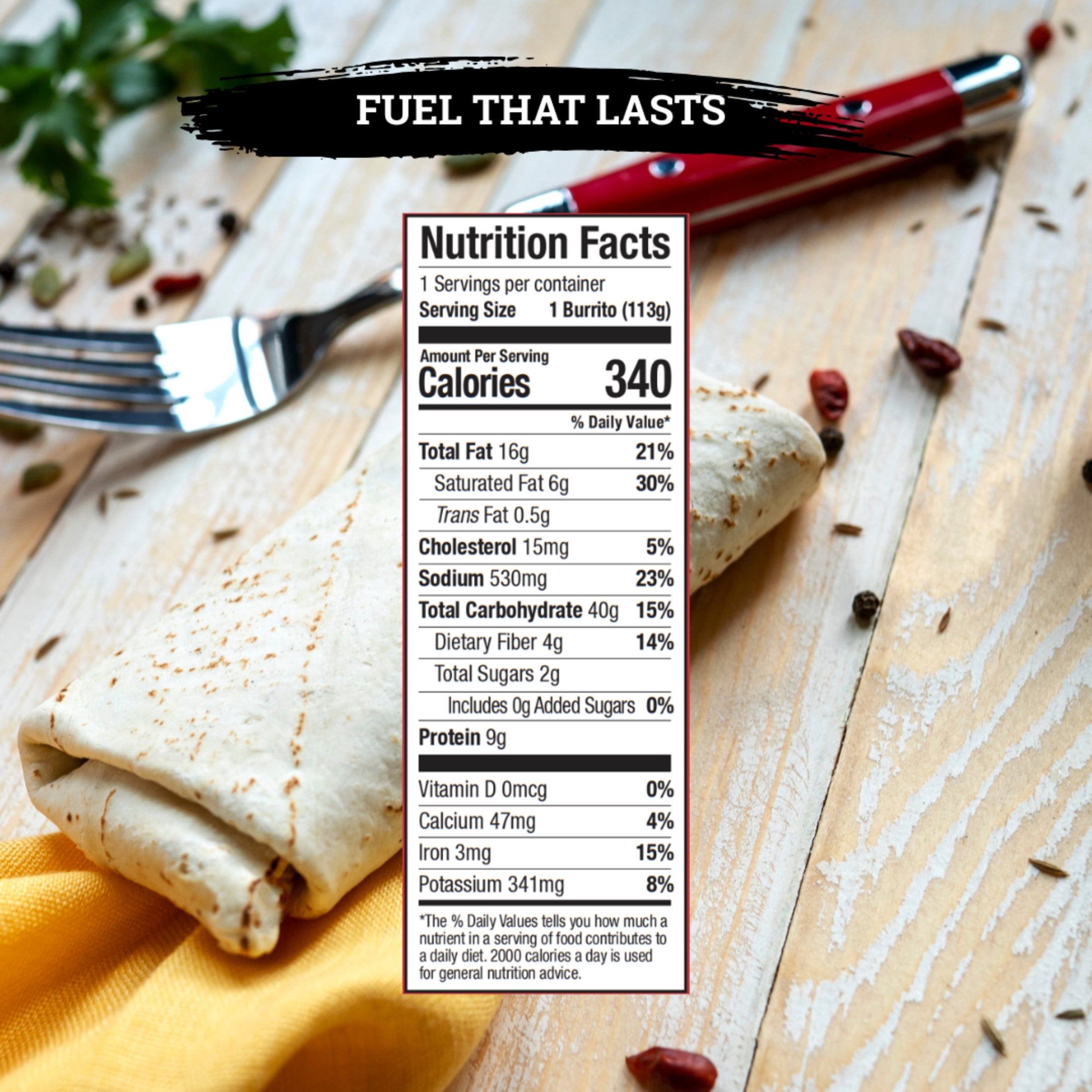 Tina’s Red Hot Beef Burrito, Frozen Microwave Meal Snack, 4 oz Single Serve, High Protein, Everyday Value