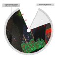 thumbnail image 3 of Terraria Christmas Tree Skirt with Tassel Thickened Xmas Tree Base Cover for Decorations Holiday Party, 3 of 7