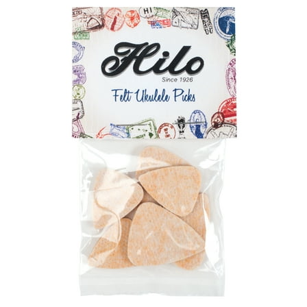 Hilo UP6 Felt Uke Picks - 6 Pack