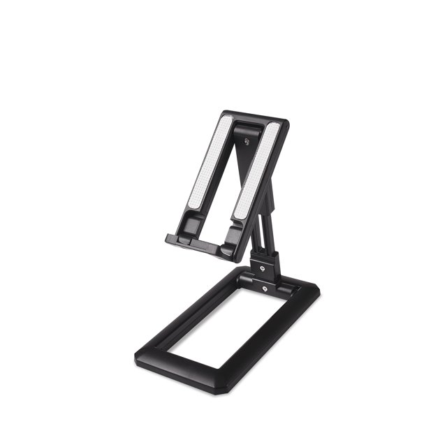 Jensen Support de Téléphone Portable pour Téléphone Portable Ou Tablette " Pliable, Inclinaison de 90 Degrés, Hauteur Réglable " Parfait pour la Diffusion en Direct, le Chat Vidéo, les Médias Sociaux