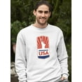 thumbnail image 2 of Independence Usa Emblem Sweatshirt Men -Image by Shutterstock, Male x-Large, 2 of 4