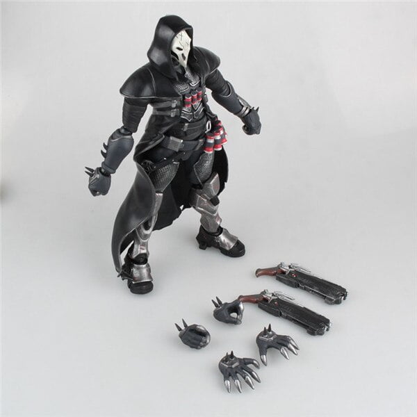 OW OverWatch - Hero Gabrireyes Blackwatch Tracer Lena Oxton Figura de acción Anime Modelo Juguetes Adornos de habitación zhangyuxiang unisex