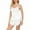 White, variant on Dagugfen Pajama Sets for Women Satin Camisole Tops and Side Split Shorts Comfy Casual Loungewear Outfits