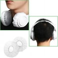 thumbnail image 5 of NOGIS 100Pcs White Non-Woven Sanitary Headphone Ear Cover, Disposable Super Stretch Covers Washable, for Most On Ear Headphones Earpads (L - 11cm), 5 of 6