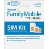 T-mobile Walmart Family Mobile Sim Kit