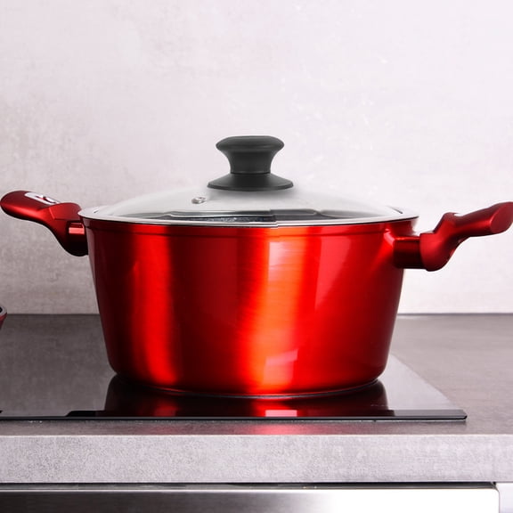 LEORX Heat Resistant Pot Lid Knob Black Plastic 4Set For Safe Cooking