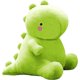 thumbnail image 1 of Cute Dinosaur Plush Toys, Fat Dinosaur Stuffed Animals Toys Dolls, Soft Plush Stuffed Animal Dino Plushie, Birthday Gifts Green 12 inch, 1 of 4