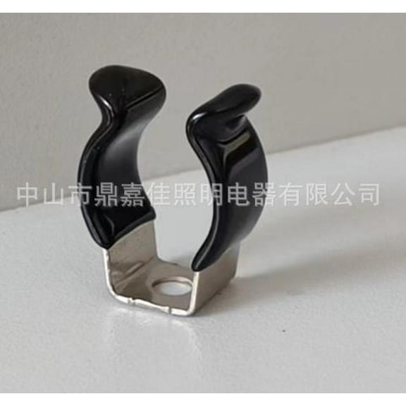 WEUVEB Durable Stainless Steel LED Light Clips, Smooth Surface, Easy Installation, for Home, 10Pcs