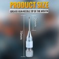 thumbnail image 1 of Grease Gun Needle Tip Of The Mouth Adapter Long Manual Grease Gun Head Hose Hard Tube Butter Machine Accessories Tip Gun Mouth, 1 of 1
