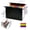 Black-Expanding Hanging File Folders, variant on AGCAN Plastic Expanding Hanging File Folders, 13 Innovative 1.35" Accordian Pockets, Heavy Duty Expanding File Organizer, Large Capacity File Cabinet, Plastic Desk Organizer