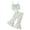 Light Green, variant on Faraee Toddler Baby Summer Clothes for Girls Bow Tie Sleeveless Ribbed Crop Tops and Floral Print Bell Bottom Flare Pants Outfit 6 12 18 24 Months 2T 3T 4T 5T Light Green