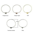 thumbnail image 5 of 20 Pieces Brass Wire Coil Hoop Loop Ear Hooks/Fish Hooks/Ear Wire for DIY Jewelry Making Crafts, 5 of 7