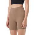 thumbnail image 3 of iMounTEK Women's High Waist Yoga Short 6.3" Inseam High Rise Bike Shorts Workout Running Volleyball Spandex Shorts, 3 of 8