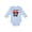 AE-Light Blue, variant on Truck Year I'm One Boys or Girls Long Sleeve Baby Bodysuit