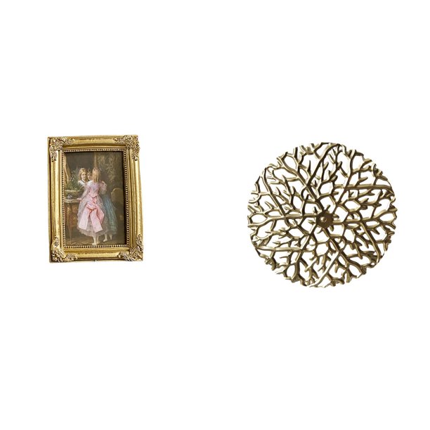 Marco De Fotos De Metal De Resina, Soporte Para Tarjetas, Póster, Marco De Fotos Con Frente De Vidrio Para Escritorio, Mesa O Pared, Dormitorio, Oficina, Escultura De Granja, Decoraciones