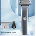 thumbnail image 4 of Cortadora de peluquero ANGGREK 3 en 1 Recortadora de cabello lavable portátil eléctrica para vello de nariz, 4 of 8