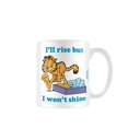 thumbnail image 1 of Garfield I'll Rise But I Won't Shine Mug, 1 of 1