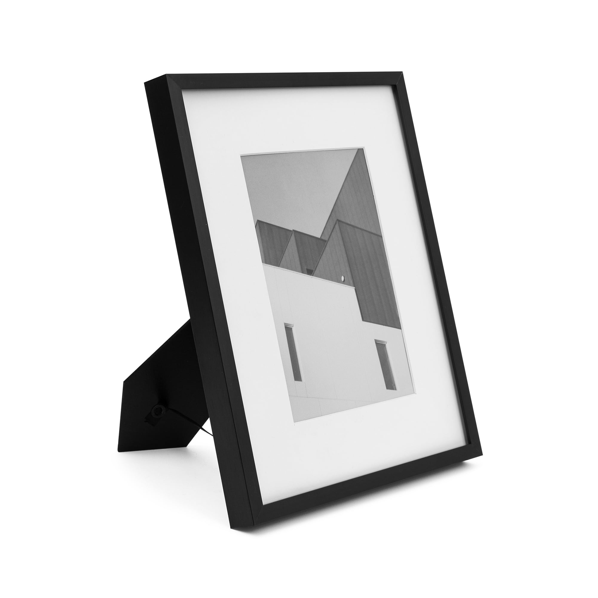 Better Homes & Gardens – 5x7 Picture Frame – Black Matted Gallery Tabletop Photo Frame