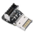 thumbnail image 3 of Adaptador frontal tipo E para placa base de PC, USB 3.1, 10 G, convertidor de codo de dirección de 90 grados PH74B, 3 of 14