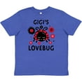 thumbnail image 3 of Inktastic Valentine's Day Gigi's Lovebug Youth T-Shirt, 3 of 5