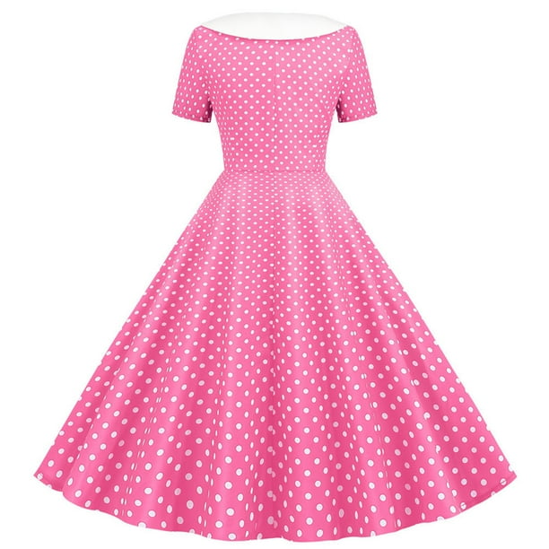 sixties retro dress Amazon.com: Women 50s 60s Retro Rockabilly Swing Dress Off Shoulder Short Sleeve Vintage Cocktail Patchwork Polka Dot Dresses: Clothing, Shoes & Jewelry