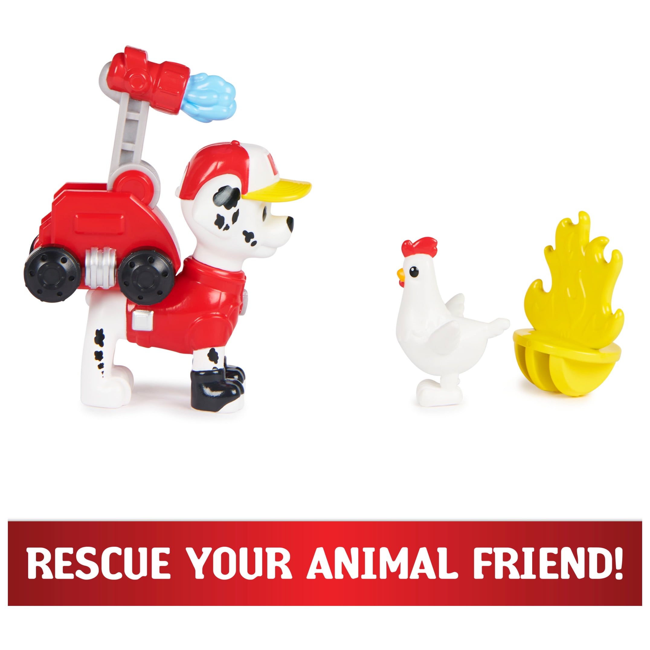 PAW Patrol, Big Truck Pups Marshall 2.5-inch Action Figure