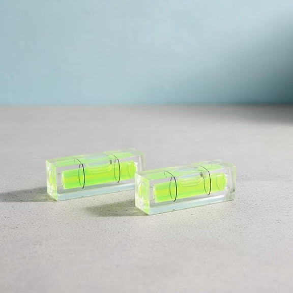 Bubble Spirit Level with Magnetic Base Single Line Square Bubble Levels Measuring Layout Tools
