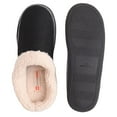 thumbnail image 3 of Alpine Swiss Mens Memory Foam Clog Slippers Fleece Fuzzy Slip On House Shoes, 3 of 8
