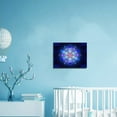 thumbnail image 6 of Canvas Wall Art Canvas Prints Wall Decor Posters Artworks Framed Ready To Hang For Home Bedroom Living Room Home Decoration 12"x16"Inch Blue Mandala Flower, 6 of 6