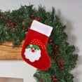 thumbnail image 5 of Kbndieu Christmas Stockings, Classic Red Knitted Christmas Stockings Santa, Snowman, Reindeer Xmas Character for Mantels, Fireplace, Christmas Tree, Holiday Party Decorations, 5 of 6