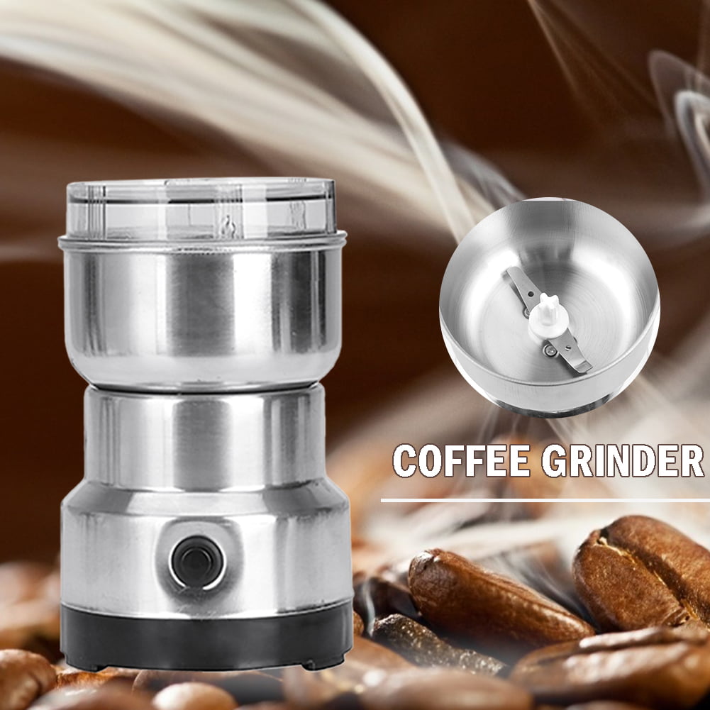 Multifunctional Electric Mini Coffee Bean Nut Grinder Powder Machine EU 