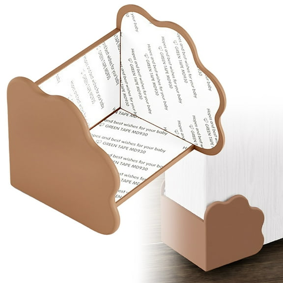 Corner Protectors, 1 Pc High Toughness Silicone Door Corner Guard, Edge Guards, Cartoon Door Corner Edge Protector, Anti-Collision Silicone Door Corner Protectors, Right Angle Protective Case