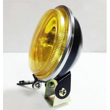 3'' 12V 55W Round Car Fog Lamp Driving Daytime Running Light Bright Yellow