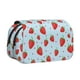 thumbnail image 1 of Disketp Strawberry Estuche de Lápices de Doble Capa con Tapa Abatible y Cremallera, Organizador Escolar para Adolescentes y Adultos, 1 of 7