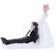thumbnail image 1 of Adorno de torta Irfora Alta calidad resina sintética novia y el novio Pastel de cumpleaños boda romántica decoración fiesta figurita Adorable regalo del arte Irfora Adorno de torta, 1 of 7