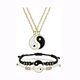 thumbnail image 1 of Juego De Pulseras Con Collar, Pulseras Ajustable Oro Dia-17cm Lar-50cm, 1 of 5