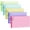 Multicolor-5, variant on 250 Count Index Cards 3x5 Inch with Key Ring, 180gsm Heavy Weight Colored Flash Cards 5 Color Assortment (50 Sheets Each), Note Taking for Students, Teachers, Study Note Cards for Office Home School
