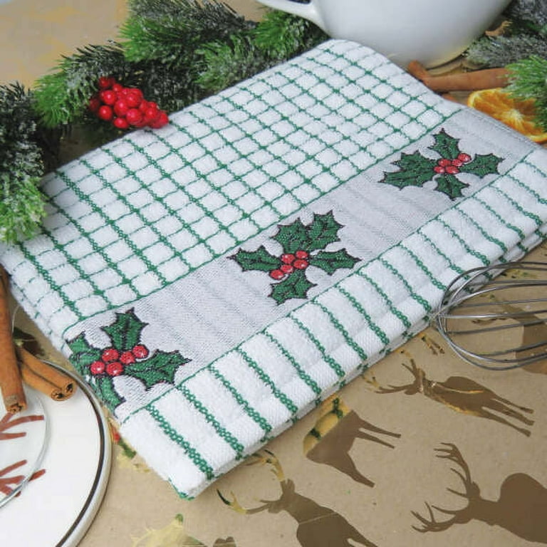 Pure Cotton Terry Tea Towel Set of 3, Mocha Brown Tea Towel Set, Neutral  Home and Kitchen Accessories, Table Linen 