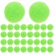 thumbnail image 1 of 500pcs 25mm Colorful Plush Ball Toy Elastic Plush Ball Creative Manual DIY Hat Scarf Accessories for Kids (Light Green), 1 of 2