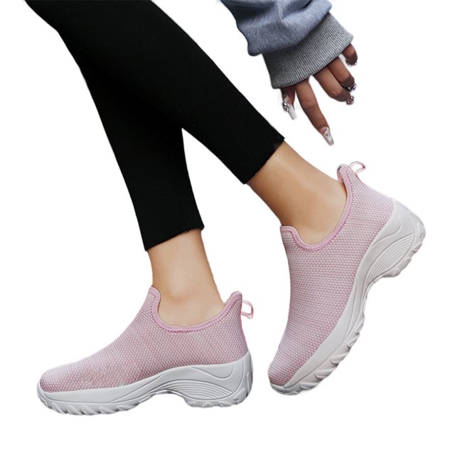 Zapatos Casuales Mocasines Plataforma Deporte Mujeres Cómodas para Exteriores