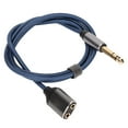 thumbnail image 3 of Cable De Audio De 6,35 Mm A 2 X 3,5 Mm, Mejora La Transmisión De Señal Cable Adaptador Resistente Resistente A La Corrosión Para Enchufes De 6,35 Mm Para Equipos De Audio, 3 of 7