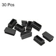 thumbnail image 3 of Unique Bargains Plastic Plug End Caps 30mm x 15mm Rectangular Furniture Table Chair Legs 30Pcs, 3 of 5