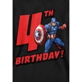 thumbnail image 3 of Captain America Chandail à Capuche pour Garçons/filles 4e Anniversaire, 3 of 6